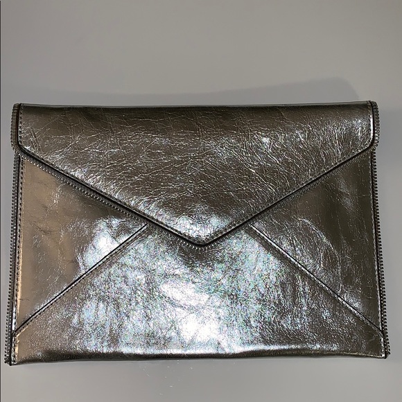 Rebecca Minkoff Silver Clutch - Picture 1 of 5